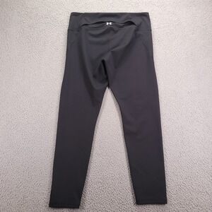 UNDER ARMOUR Pants Size XL Black Reflect High Rise Activewear Leggings